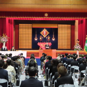 令和3年度　学位記授与式を挙行しました