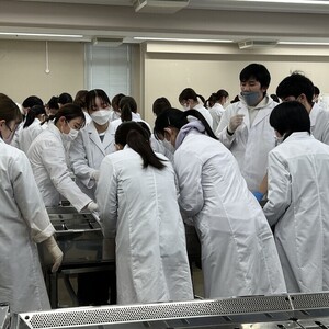 福井大学医学部との連携授業＜第１弾＞ 福井大学医学部で「解剖見学実習」を受講しました