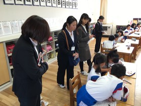 小学校授業参観