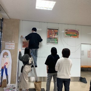 鯖江市役所で丹南ともみちゃんの活動を展示！