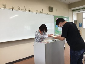 語学検定受験支援 表彰式を行いました