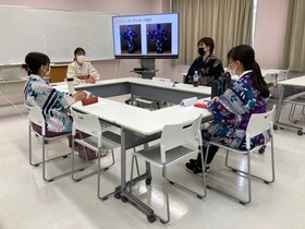 「浴衣の着こなし発表会」を実施しました。 