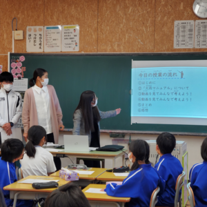 武生西小学校で防災のワークショップを実施しました