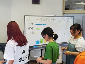 仁大生、越前市職員、鯖江市職員合同でSDGsカードゲームを実施しました！