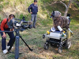 自走式遠隔操縦モンスターウルフ(ウルフムーバー)実証検証実験開始