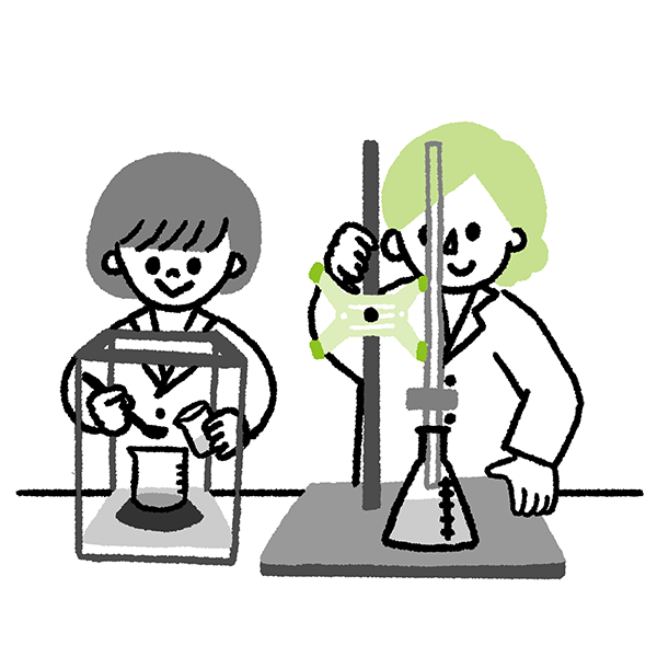 食品分析実 イメージイラスト