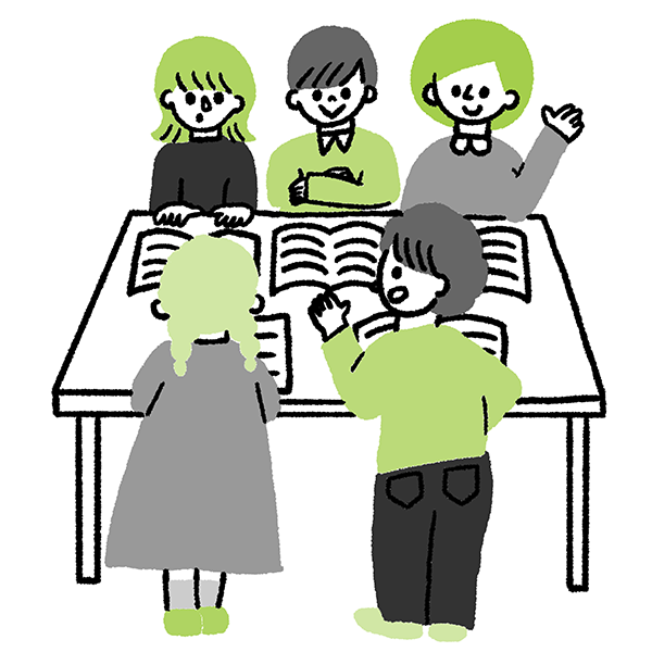 食品分析実験 イメージイラスト