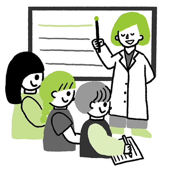 給食経営管理論実習 イメージイラスト