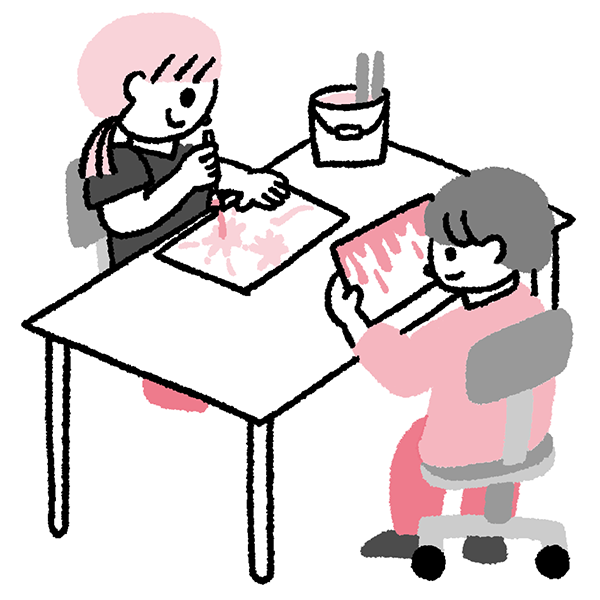 図画工作Ⅰ イメージイラスト