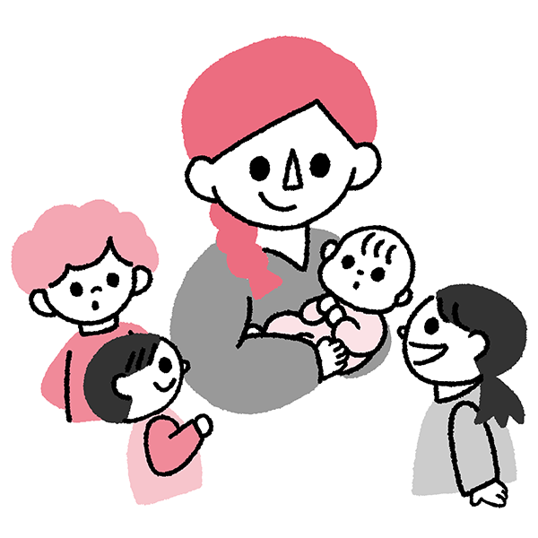 乳児保育Ⅰ・Ⅱ イメージイラスト