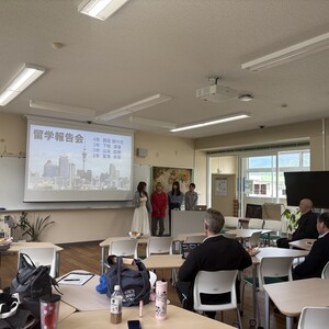 6週間プログラム留学報告会を開きました