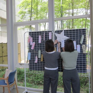 短冊に願いをこめて...