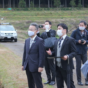 杉本福井県知事とICT獣害対策について意見交換！　 丹南ともみちゃん激励も！！